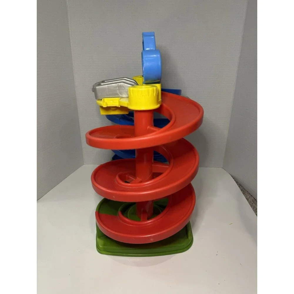 Fisher-Price Toy Story 3 Big Spiral Speedway Buzz Lightyear Lotso Playset WORKS